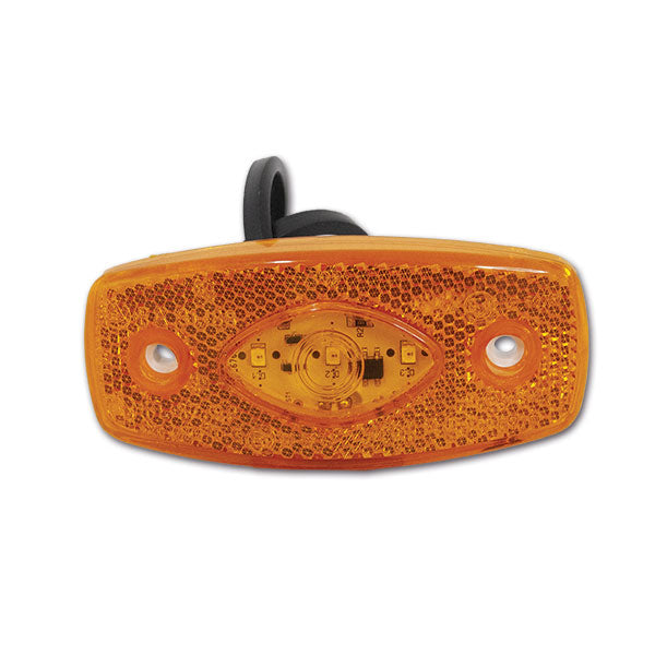 Segnale di ingombro laterale arancio a LED