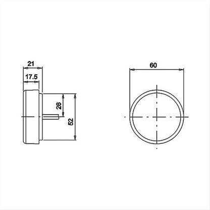 Luce ingombro anteriore • PL192