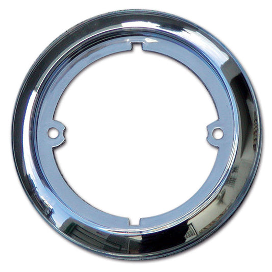 Anello decorativo cromato