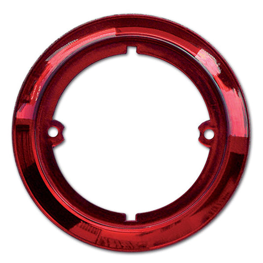 Anello decorativo rosso