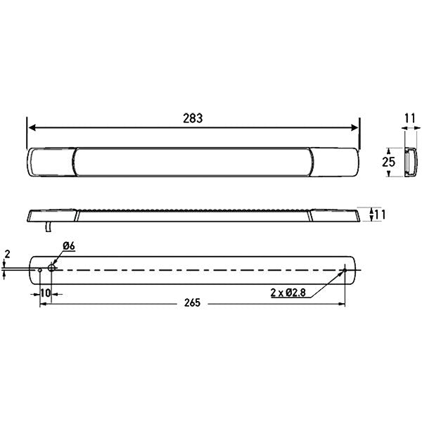 Retromarcia • Strip Lamp • LED 12 V