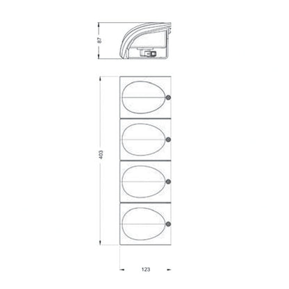 Reflektierendes modulares Modul