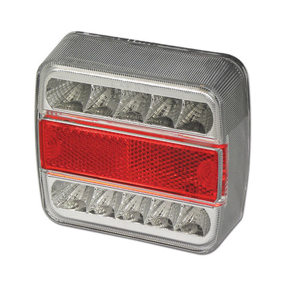 Universeller LED-Scheinwerfer mit Kennzeichenbeleuchtung