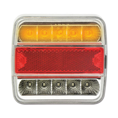 Universeller LED-Scheinwerfer mit Kennzeichenbeleuchtung