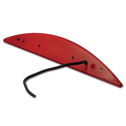 Terzo stop a LED mezzaluna • rosso