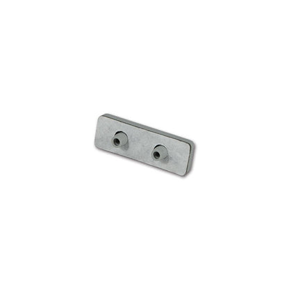 Piastrina grigia maniglie Polyplastic
