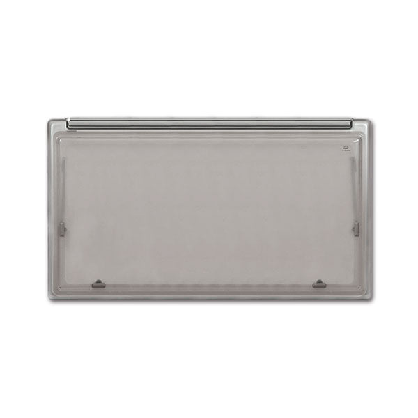 Finestra FAN per van • 900 x 430 • silver