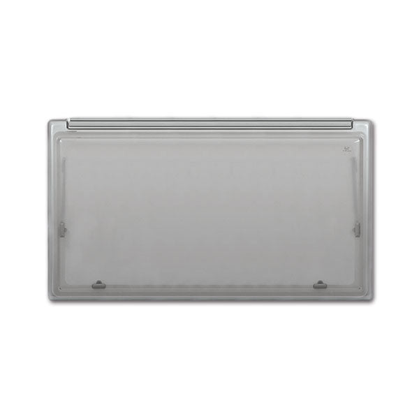 Finestra FAN per van • 400 x 430 • silver opal