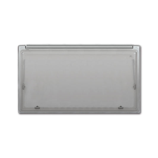 Finestra FAN per van • 400 x 430 • silver opal