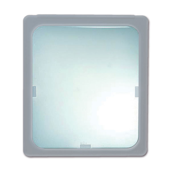 Finestra FAD • 750 x 370 • RAL 7001 opal