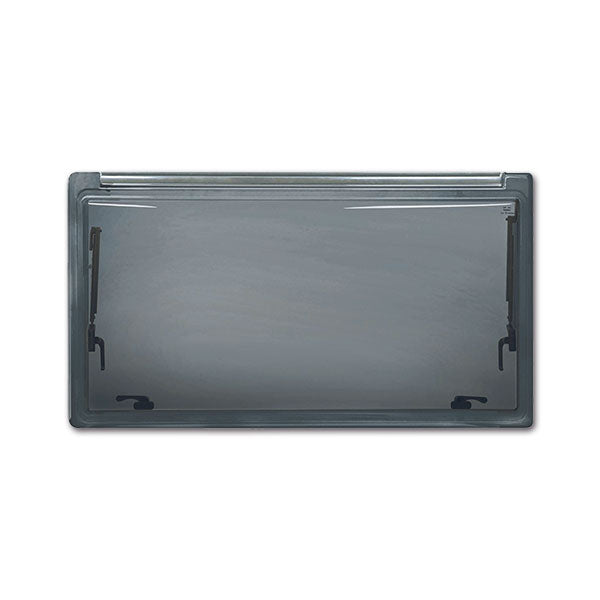 Finestra FAN curva • 820 x 660 • Grigio