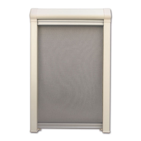 Oscurante/zanzariera cassetta singola • 350 x 650 • avorio