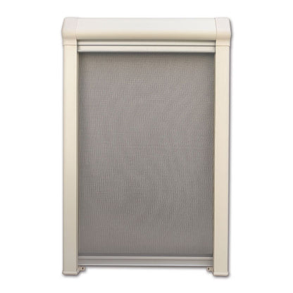 Oscurante/zanzariera cassetta singola • 350 x 650 • avorio