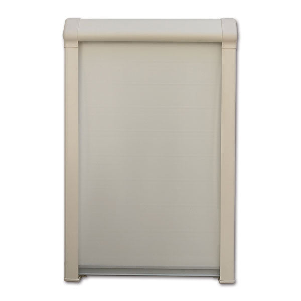 Oscurante/zanzariera cassetta singola • 350 x 650 • avorio