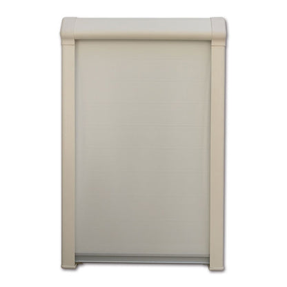 Oscurante/zanzariera cassetta singola • 350 x 650 • avorio