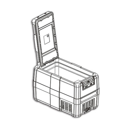 Frigo portatile a compressore Invision • 41 L