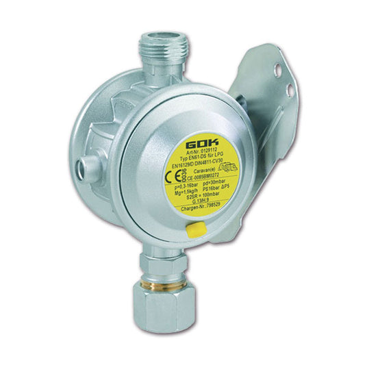 Regolatore pressione • 30 mbar • Ø 10 mm