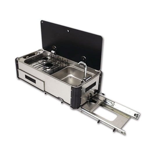 Cucina slideout laterale • 2 fuochi