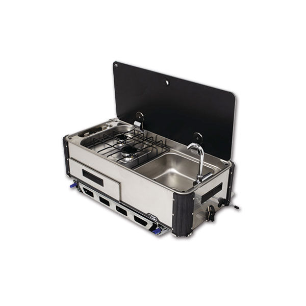 Cucina slideout frontale • 2 fuochi