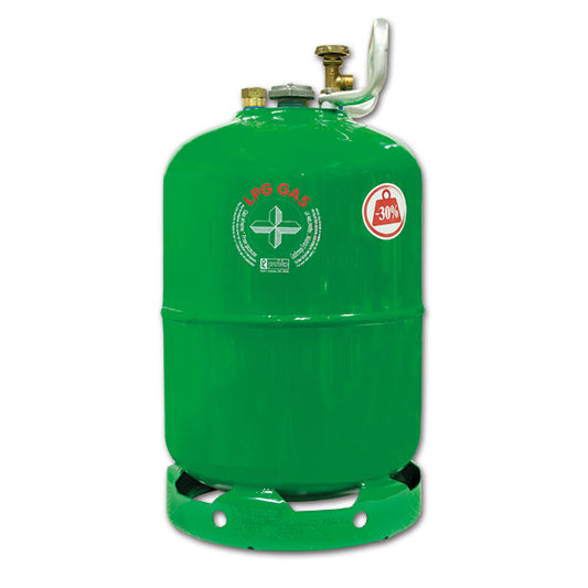 Prakto 26,3-l-LPG-Flasche mit Kfz-Ventil