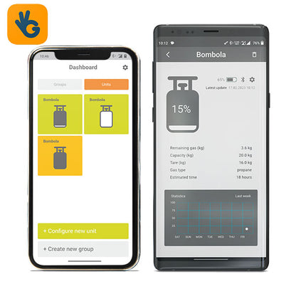 iGasView • Bilancia smart per bombole