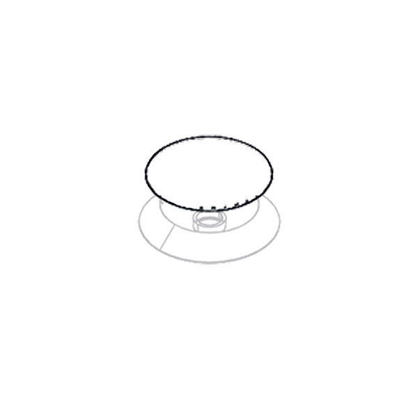 Cappellotto bruciatore ausiliario inox • Ø 50