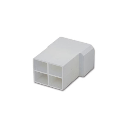 Blocchetto porta faston • maschio • 4 vie