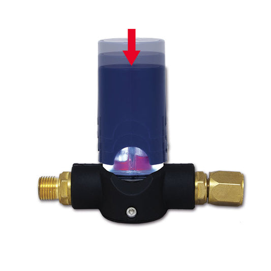 GasOkay - rivelatore fughe gas istantaneo connessione regolatore
