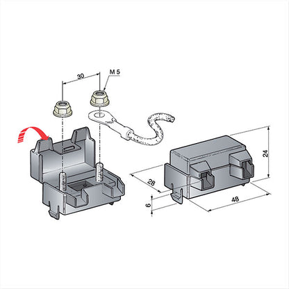 Portafusibili SLTRIP e Midival
