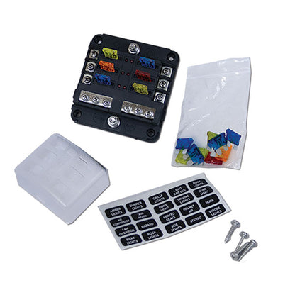 Scatola portafusibili 6 vie con busbar