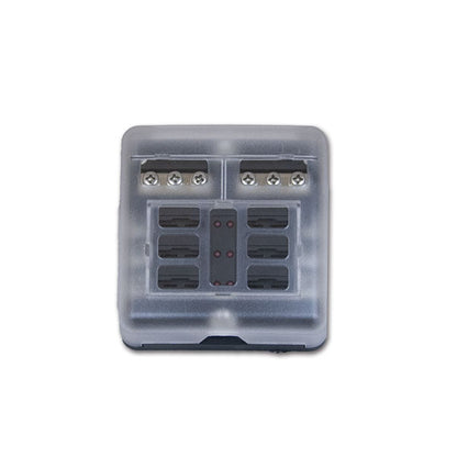 Scatola portafusibili 6 vie con busbar