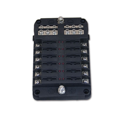 Scatola portafusibili 12 vie con busbar