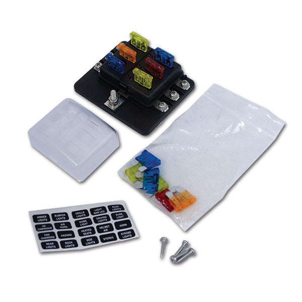 Scatola portafusibili 6 vie