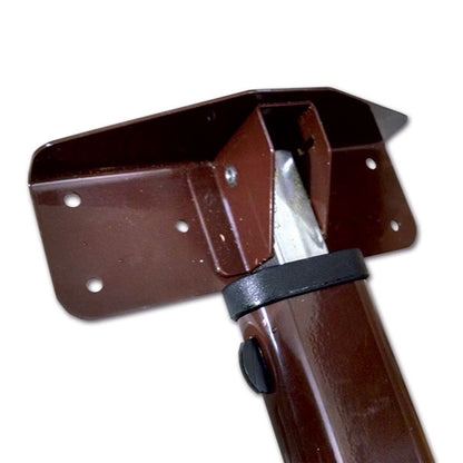 Gamba tavolo marrone ribaltabile