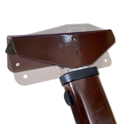 Gamba tavolo marrone ribaltabile