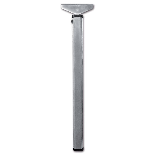 Gamba tavolo grigia ribaltabile