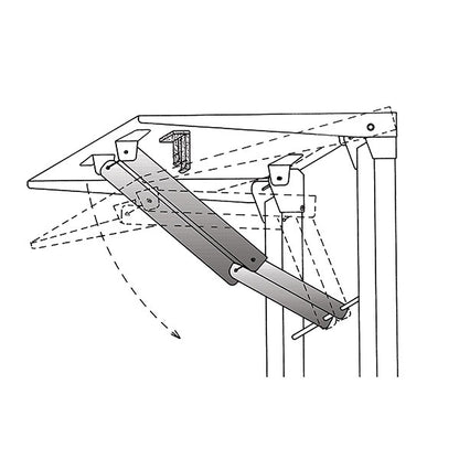 Gamba tavolo doppia ribaltabile