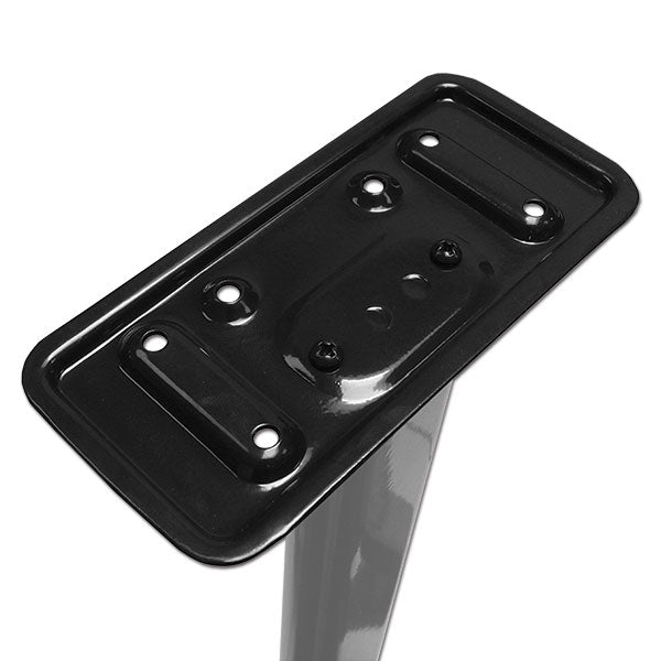 Gamba tavolo pieghevole grigia