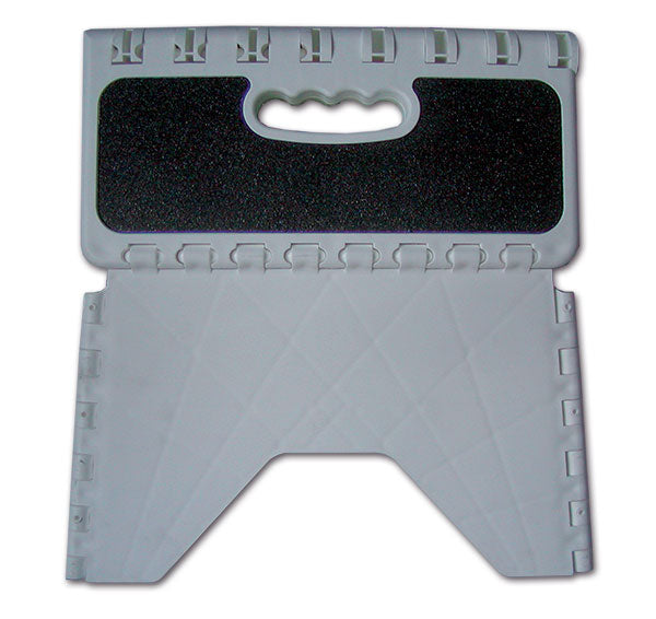 Gradino pieghevole grigio