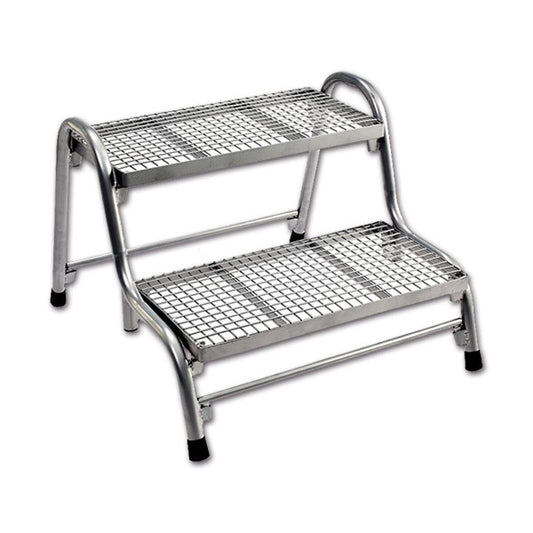 PRIMA Doppeltrittstufe aus abnehmbarem Stahl