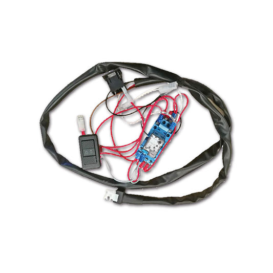 Elektrische Verkabelung mit Relais für Stufen