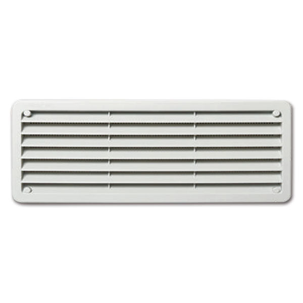 Griglia incasso con zanzariera • 370 x 130 mm