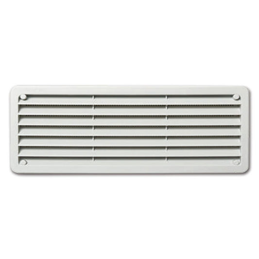 Griglia incasso con zanzariera • 370 x 130 mm