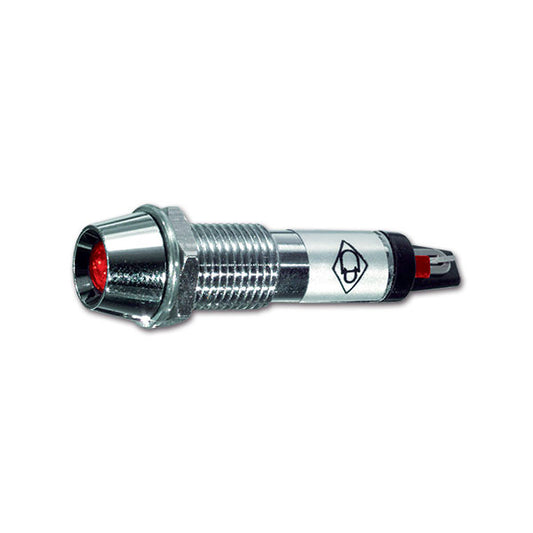 Vertiefte rote LED • 12 V