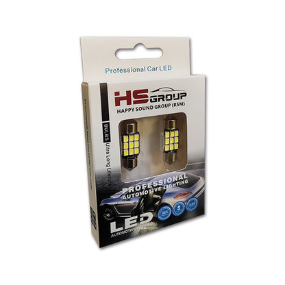 Lampadina C5W • 9 LED • 9 x 31 mm • blister