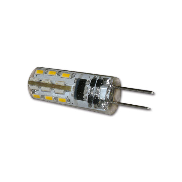 Lampadina G4 • 2 LED • luce bianca calda • blister
