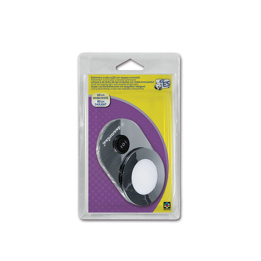 Plafoniera a sbalzo ovale • 6 LED • blister