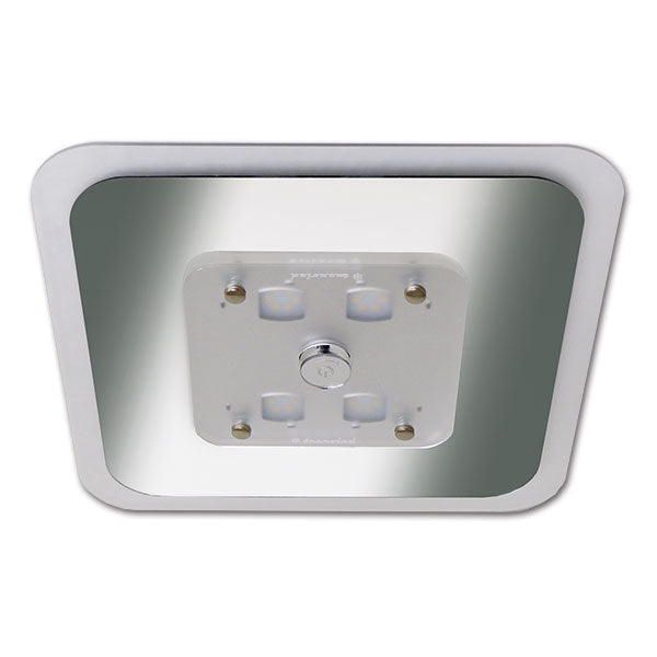 Plafoniera Reference quadrata • 24 LED