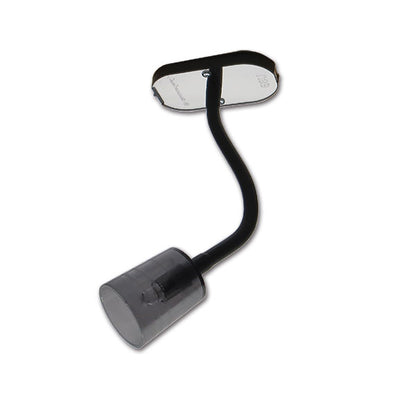 Faretto • 1 LED • luce bianca fredda • USB • nero