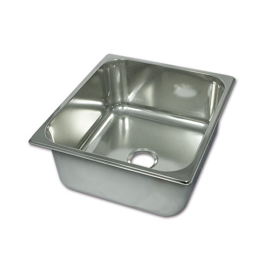 Lavello inox rettangolare • 350 x 320 x 150 • LA1400